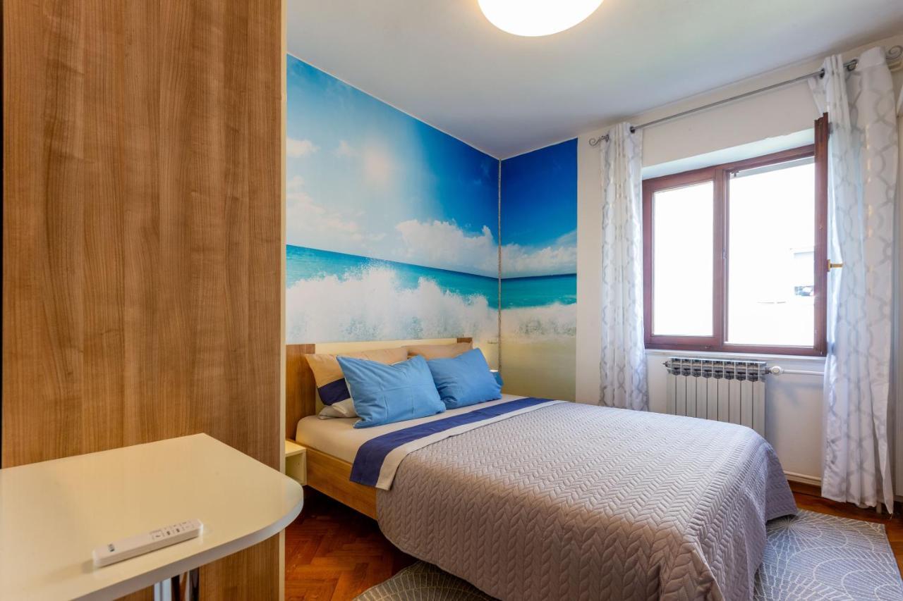 Katina Apartment With Private Pool Zára Kültér fotó