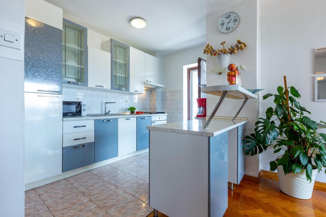 Katina Apartment With Private Pool Zára Kültér fotó