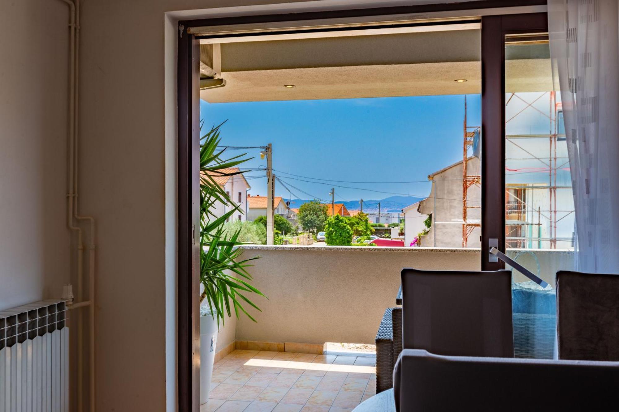 Katina Apartment With Private Pool Zára Kültér fotó