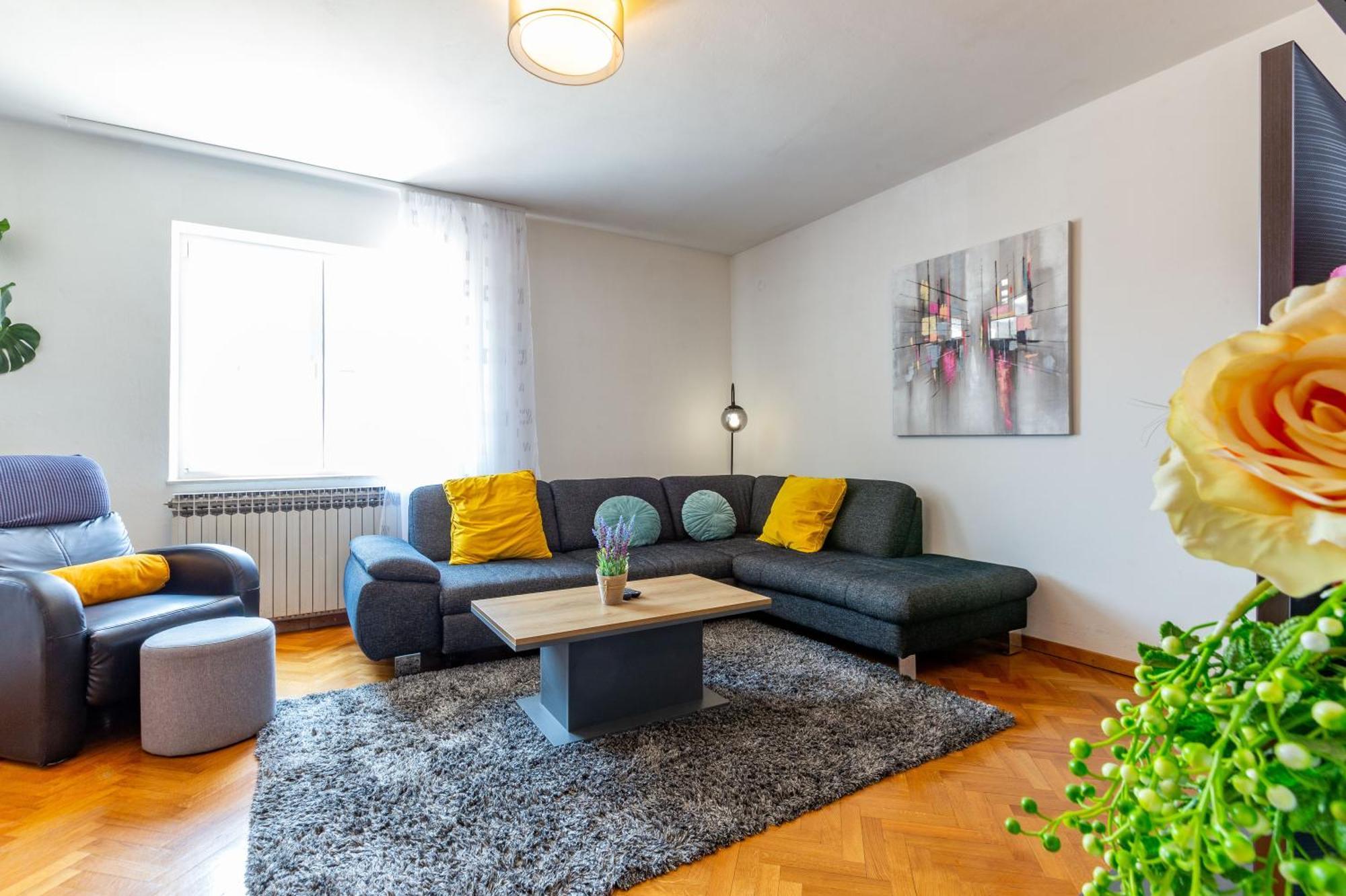 Katina Apartment With Private Pool Zára Kültér fotó