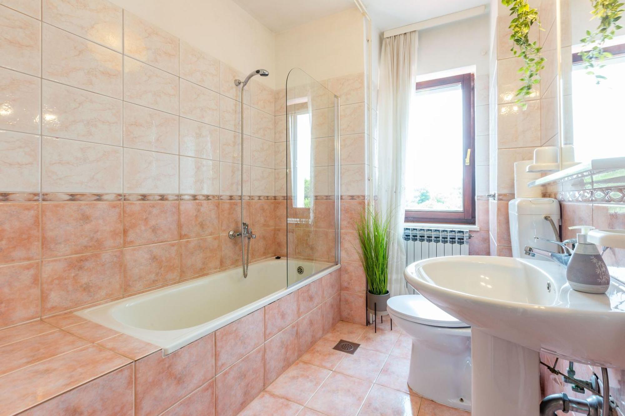 Katina Apartment With Private Pool Zára Kültér fotó